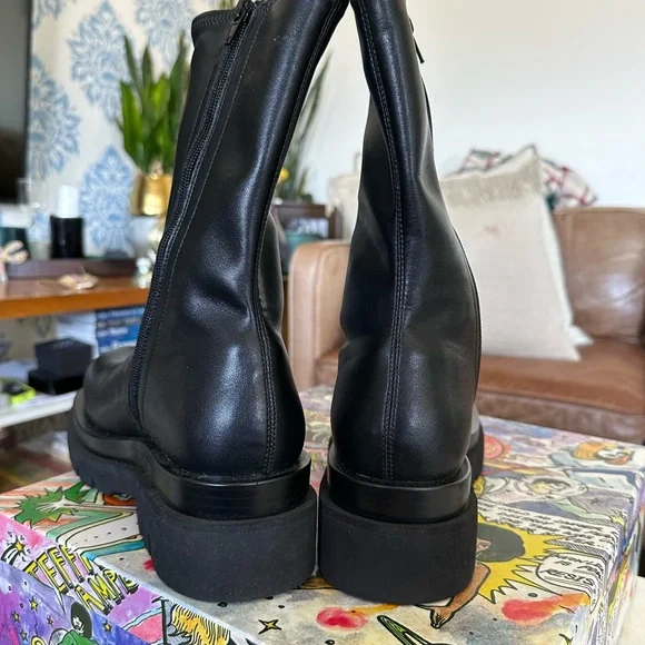 BRAND NEW NEVER WORN! Black prolong boots by Jeffery Campbell - Picture 4 of 5